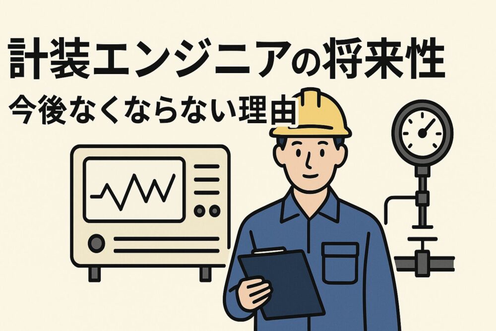 計装エンジニアの将来性と今後なくならない理由